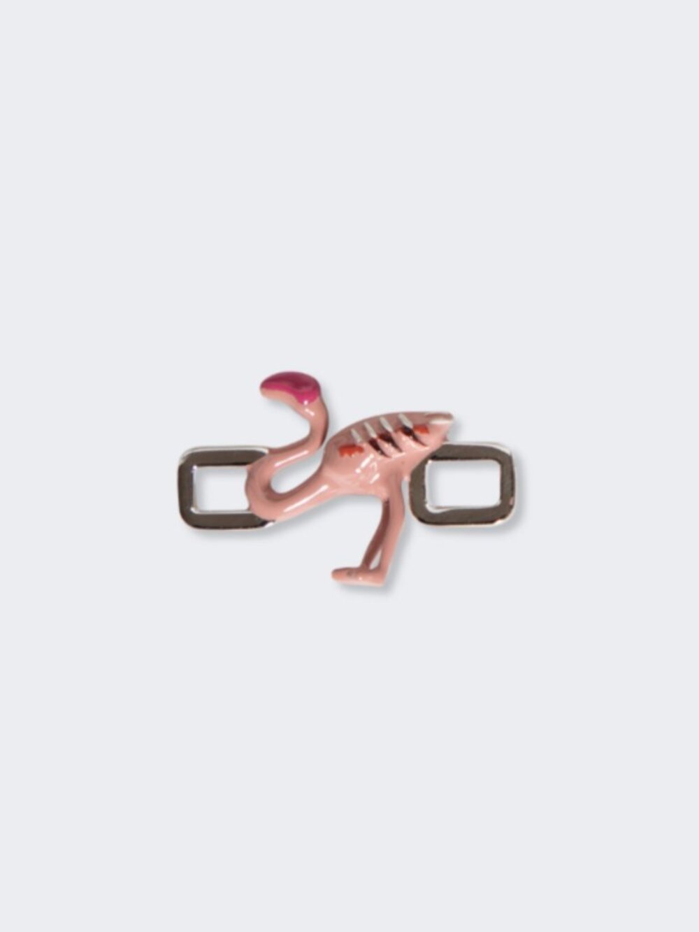 Poubel Flamingo and Heart charms